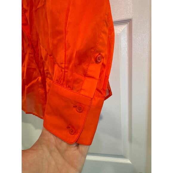 J.Crew Blouse w/ Matching Camisole 100% Viscose Size 4 - Picture 5 of 6